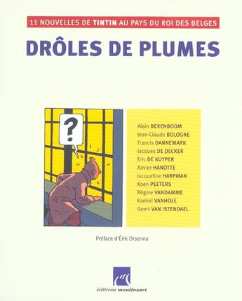 Couverture du livre « Droles de plumes » de Herge aux éditions Moulinsart Belgique