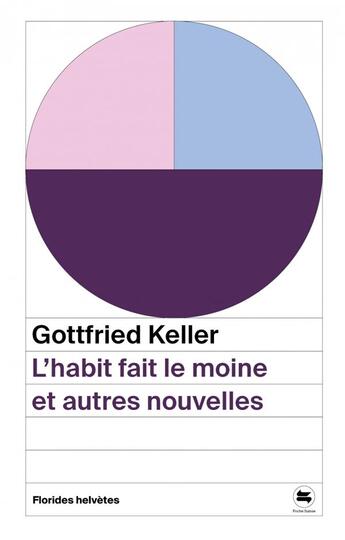 Couverture du livre « L'habit fait le moine et autres nouvelles » de Keller Gottfried aux éditions Florides Helvetes