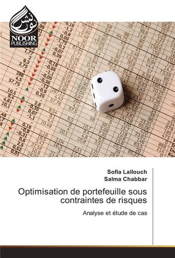 Couverture du livre « Optimisation De Portefeuille Sous Contraintes De Risques » de Lallouch-S aux éditions Noor Publishing