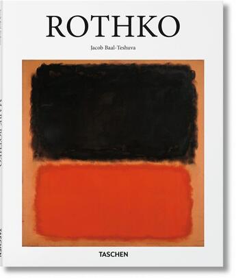 Couverture du livre « Rothko » de Jacob Baal-Teshuva aux éditions Taschen