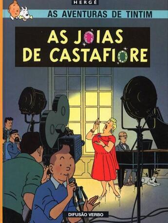 Couverture du livre « As aventuras de Tintim t.21 ; as joias de Castafiore » de Herge aux éditions Casterman