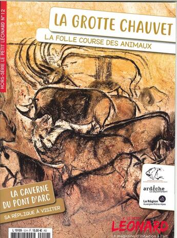 Couverture du livre « Le petit leonard hs n 12 grotte chauvet - octobre 2018 » de  aux éditions Le Petit Leonard