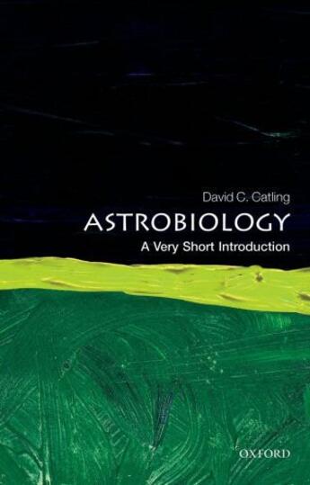 Couverture du livre « Astrobiology: A Very Short Introduction » de Catling David C aux éditions Oup Oxford