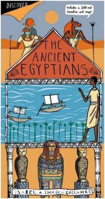 Couverture du livre « Discover the ancient egyptians » de  aux éditions Frances Lincoln