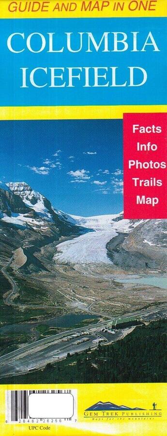 Couverture du livre « Columbia icefield 1/75.000 » de  aux éditions Gem Trek