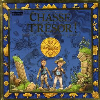 Couverture du livre « Chasse au trésor ; vous êtes prêts à remonter le temps ! » de Mc Laren/Hartas aux éditions Nathan