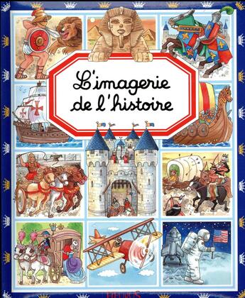 Couverture du livre « L'imagerie de l'histoire » de Marie-Renee Pimont aux éditions Fleurus