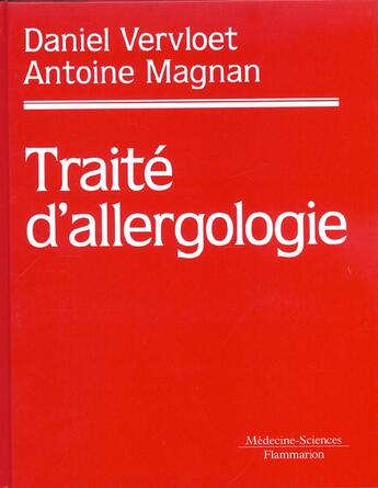 Couverture du livre « Traite d'allergologie » de Daniel Vervloet aux éditions Lavoisier Medecine Sciences