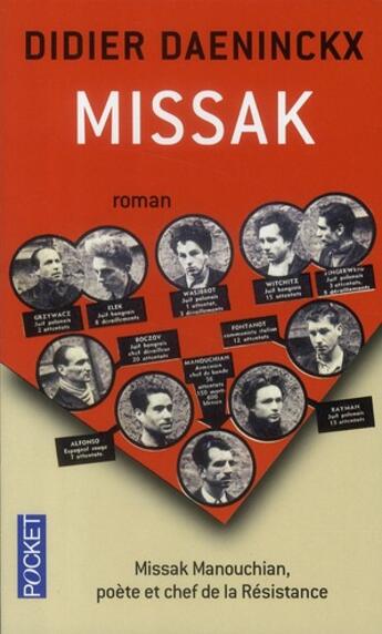 Couverture du livre « Missak » de Didier Daeninckx aux éditions Pocket