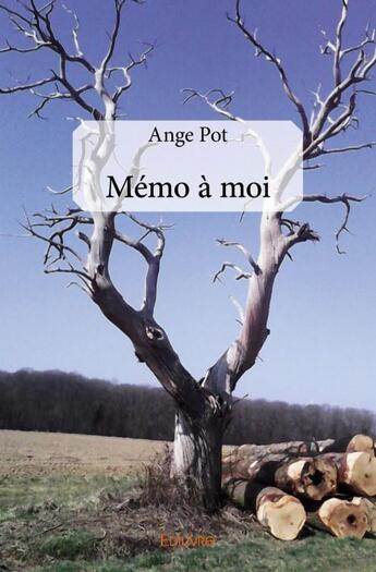 Couverture du livre « Mémo à moi » de Pot Ange aux éditions Edilivre