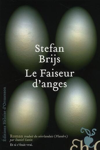 Couverture du livre « Le faiseur d'anges » de Stefan Brijs aux éditions Heloise D'ormesson