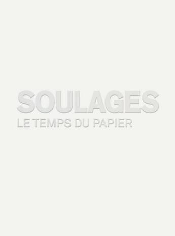 Couverture du livre « Soulages, le temps du papier » de Pietrzyk/Dupuis aux éditions Cercle D'art