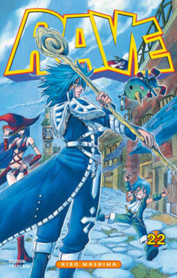 Couverture du livre « Rave Tome 22 » de Mashima-H aux éditions Glenat