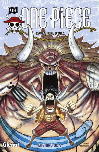 Couverture du livre « One Piece Tome 48 : l'aventure d'Odz » de Eiichiro Oda aux éditions Glenat