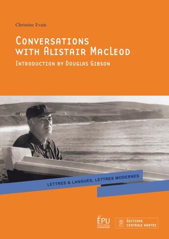 Couverture du livre « Conversations with Alistair Macleod » de Christine Evain aux éditions Publibook