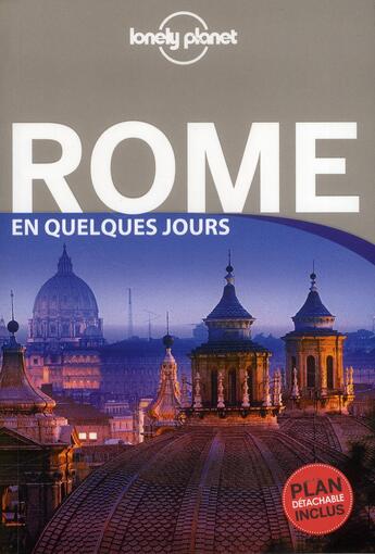 Couverture du livre « Rome en quelques jours (4e édition) » de Duncan Garwood aux éditions Lonely Planet France