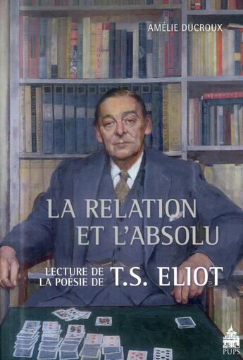 Couverture du livre « La relation et l'absolu » de Ducroux Amelie aux éditions Sorbonne Universite Presses