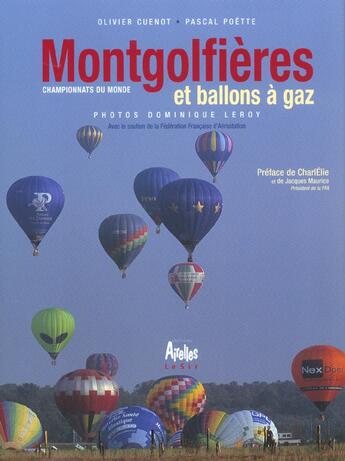 Couverture du livre « Montgolfieres » de Cuenot O aux éditions Chronosports