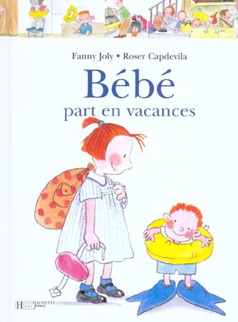 Couverture du livre « Bebe Part En Vacances » de Joly-F+Capdevila-R aux éditions Hachette