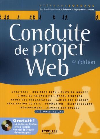 Couverture du livre « Conduite de projet web » de Bordage Stephan aux éditions Eyrolles