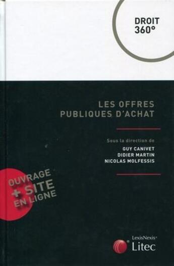 Couverture du livre « Les offres publiques d'achat » de Martine Canivet aux éditions Lexisnexis