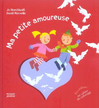 Couverture du livre « Ma petite amoureuse » de Jo Hoestland et David Merveille aux éditions Milan