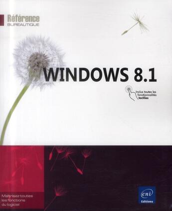 Couverture du livre « Windows 8.1 » de  aux éditions Eni