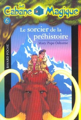 Couverture du livre « La cabane magique t.6 ; le sorcier de la préhistoire » de Osborne M P aux éditions Bayard Jeunesse