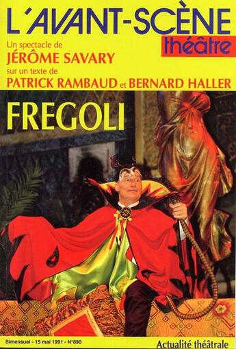 Couverture du livre « Fregoli » de Rambaud/Haller aux éditions Avant-scene Theatre