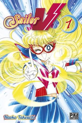 Couverture du livre « Codename Sailor V Tome 1 » de Naoko Takeuchi aux éditions Pika