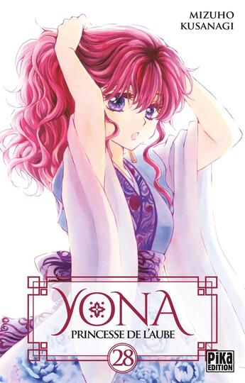 Couverture du livre « Yona, princesse de l'aube Tome 28 » de Mizuho Kusanagi aux éditions Pika