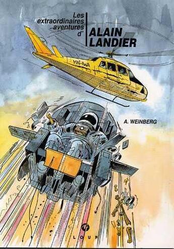 Couverture du livre « Alain landier t.2 » de Weinberg aux éditions Hibou