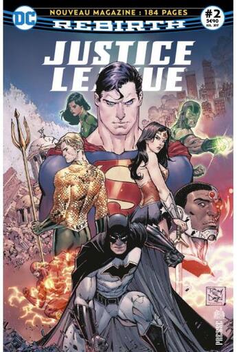 Couverture du livre « Justice League rebirth N.2 ; Doomsday arrive en ville ! » de  aux éditions Urban Comics Press