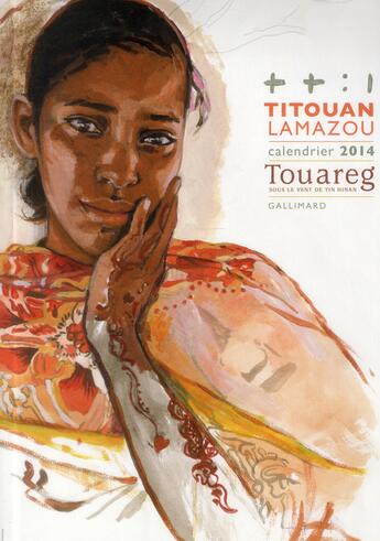 Couverture du livre « Calendrier 2014 » de Titouan Lamazou aux éditions Gallimard-loisirs