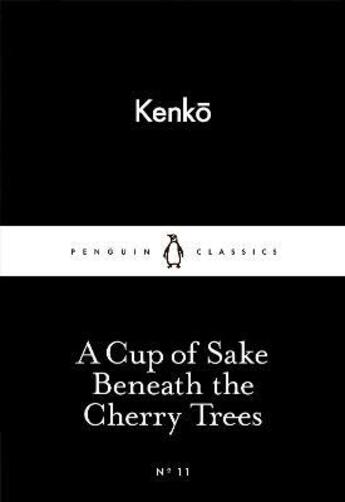 Couverture du livre « A cup of sake beneath the cherry trees » de Kenko Yoshida aux éditions Adult Pbs