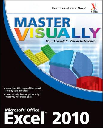 Couverture du livre « Master VISUALLY Excel 2010 » de Elaine Marmel aux éditions Visual