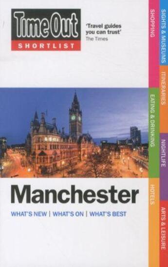 Couverture du livre « MANCHESTER - 2ND EDITION » de  aux éditions Time Out