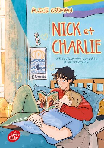 Couverture du livre « Nick et Charlie : une novella dans l'univers de Heartstopper » de Alice Oseman aux éditions Le Livre De Poche Jeunesse