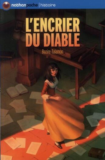 Couverture du livre « L'encrier du diable » de Laure Bazire aux éditions Nathan