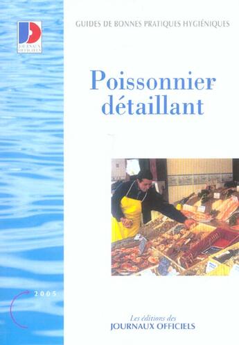 Couverture du livre « Poissonnier detaillant n 5919 2011 - legislation et reglementation » de  aux éditions Direction Des Journaux Officiels