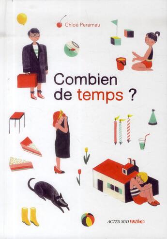 Couverture du livre « Combien de temps ? » de Chloe Perarnau aux éditions Actes Sud