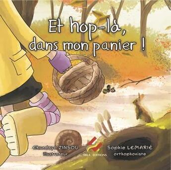 Couverture du livre « Et hop-là, dans mon panier ! » de Sophie Lemarie et Ekundayo Zinsou aux éditions Ebla