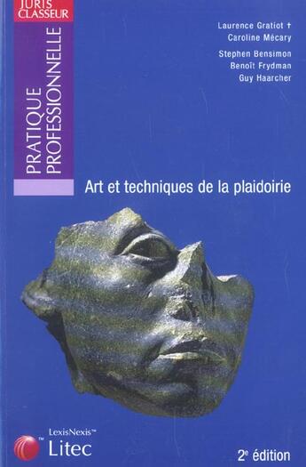 Couverture du livre « Arts et techniques de la plaidoirie » de Mecary aux éditions Lexisnexis