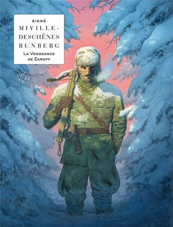 Couverture du livre « Zaroff Tome 2 : La Vengeance de Zaroff » de Sylvain Runberg et Francois Miville-Deschenes aux éditions Lombard