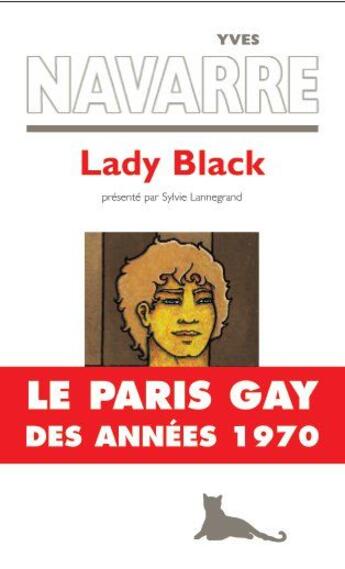 Couverture du livre « Lady black » de Yves Navarre aux éditions H&o