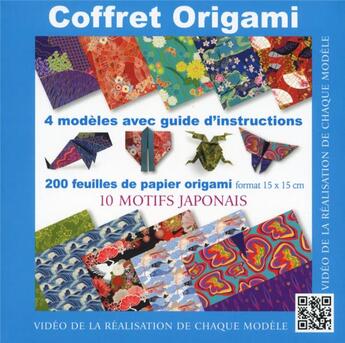 Couverture du livre « Origami motifs japonais » de Vanda Battaglia et Francesco Decio et Araldo De Luca aux éditions Nuinui