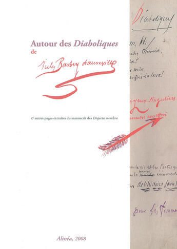 Couverture du livre « Autour des diaboliques de Jules Barbey d'Aurevilly » de  aux éditions Point De Vues