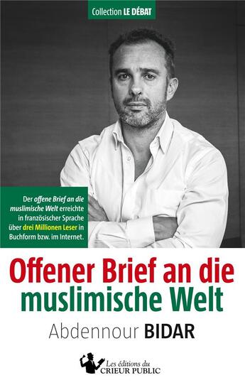 Couverture du livre « Offener brief an die muslimische welt » de Abdennour Bidar aux éditions Books On Demand