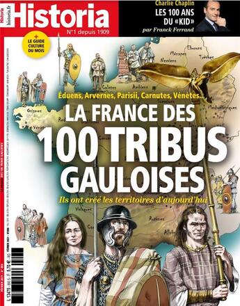 Couverture du livre « Historia mensuel n 890 - la france des 100 tribus gauloises - fevrier 2021 » de  aux éditions L'histoire