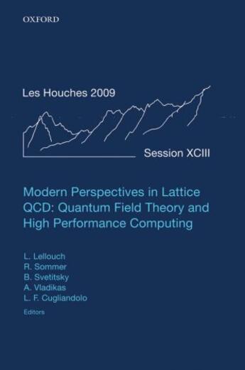 Couverture du livre « Modern Perspectives in Lattice QCD: Quantum Field Theory and High Perf » de Laurent Lellouch aux éditions Oup Oxford